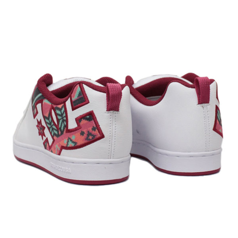 DC Shoes Court Graffik - Scarpe Da Skate Basse Donna In Pelle Per Skateboard - Foto 2