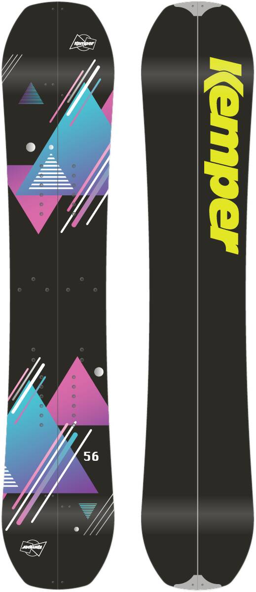Tavola da Snowboard Kemper Rampage Split Black