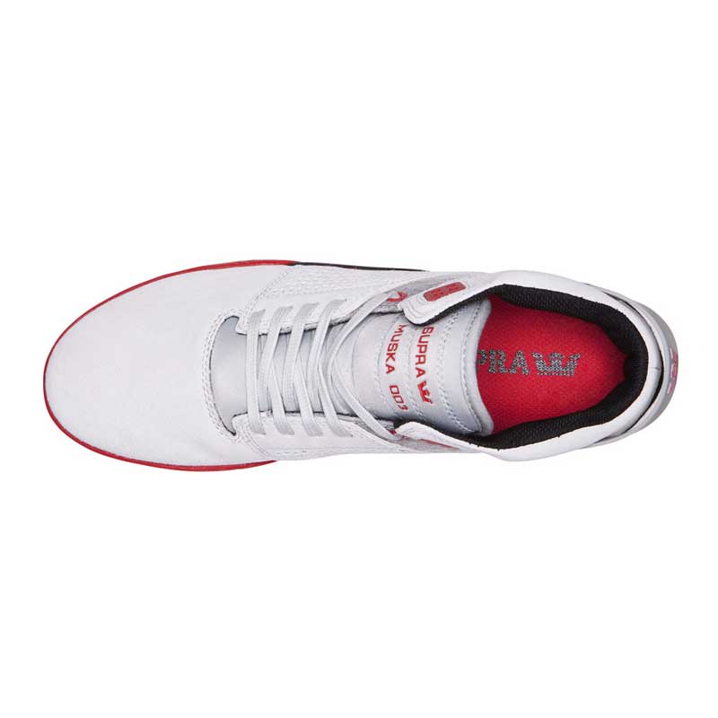 Scarpe Alte Supra Skytop III Cornerstone Grey Red