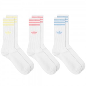 adidas_solid_crew_sock_3_pack_white_pulse_yellow_rose_tone_ambient_sky_2
