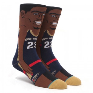 anthony_davis_nba_cartoon_navy_1