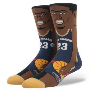 anthony_davis_nba_cartoon_navy_2