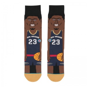 anthony_davis_nba_cartoon_navy_3