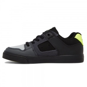 dc_shoes_boys_shoes_pure_elastic_black_grey_yellow_3