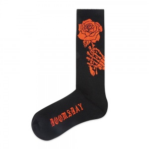 doomsday_bloody_rose_socks_black_0