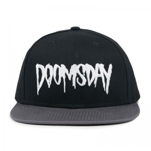 doomsday_logo_snapback_black_white_grey_2