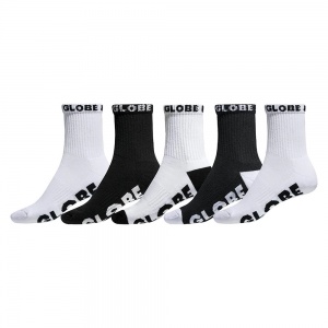 globe_kids_quater_sock_5_pack_black_white_1