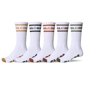 globe_tilt_crew_hi_sock_5_pack_white_assorted