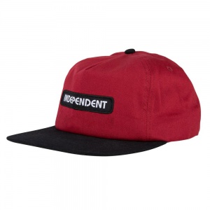 independent_cap_bc_groundwork_snapback_maroon_black_1