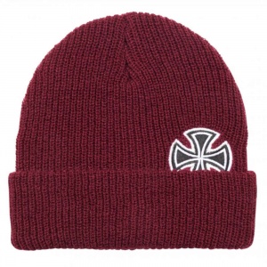 independent_solo_cross_beanie_oxblood_1