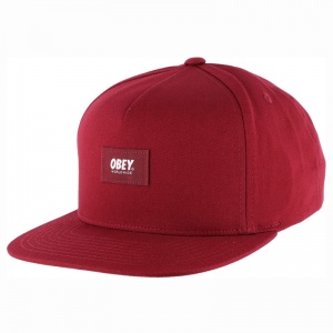 obey_worldwide_snapback_hat_wine_1