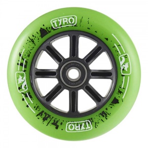 ruota_monopattino_longway_tyro_nylon_nucleo_verde_110_mm_1