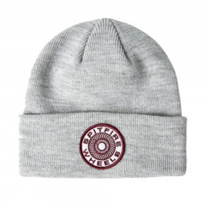 spitfire_beanie_classic_87_swirl_heather_grey_white_burgunty_1