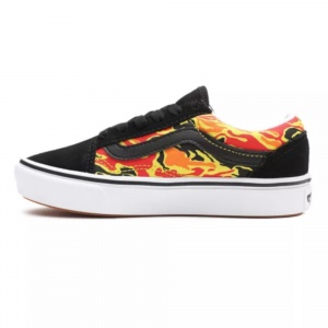 vans_comfycush_old_skool_kids_flame_black_true_white_2