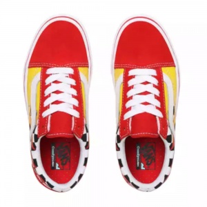 vans_flame_youth_comfycush_old_skool_checkerboard_red_4